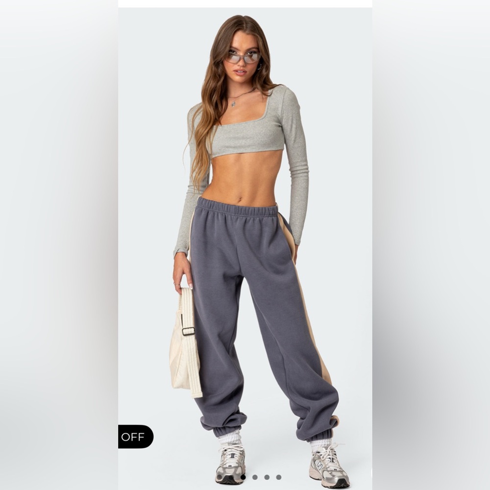 Edikted Saturn Oversized Sweatpants Size Small